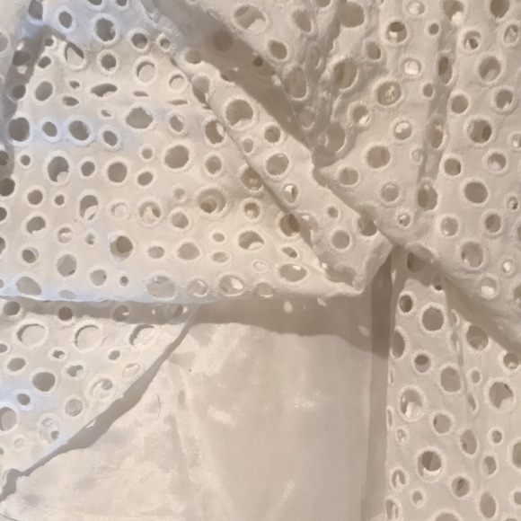 Boston Proper Muse eyelit white dress - Picture 2 of 8